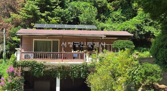 용인시 처인구 숲속 골짜기 야산 접한 남향 힐링 전원주택 3억 급매