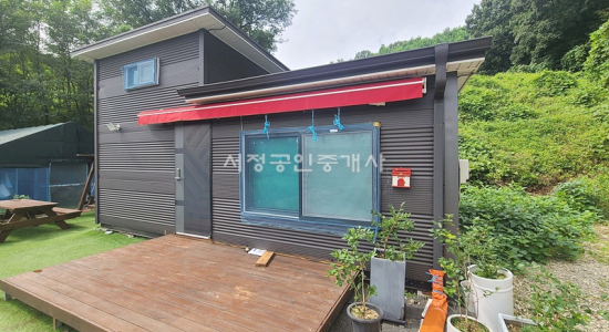 충북 음성군 음성읍 야산 접한 신축 농막 포함 토지 9천9백만원 매매