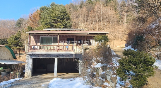 용인시 처인구 숲속 골짜기 야산 접한 남향 힐링 전원주택 3억2천 매매